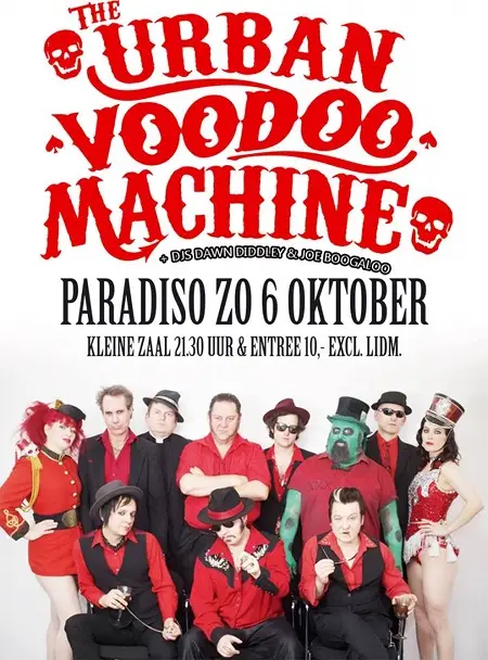 The Urban Voodoo Machine tour Benelux and do single with Wilko Johnson